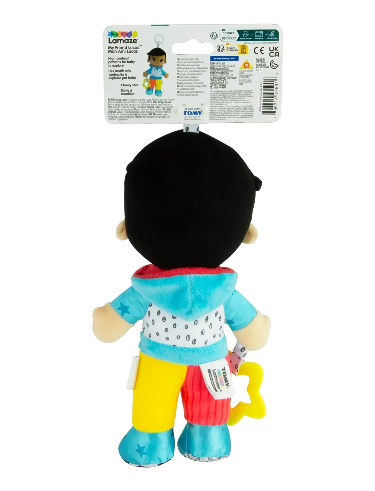 Lamaze - Lamaze My Friend Lucas - leksaker för barnvagnen - muti - 1