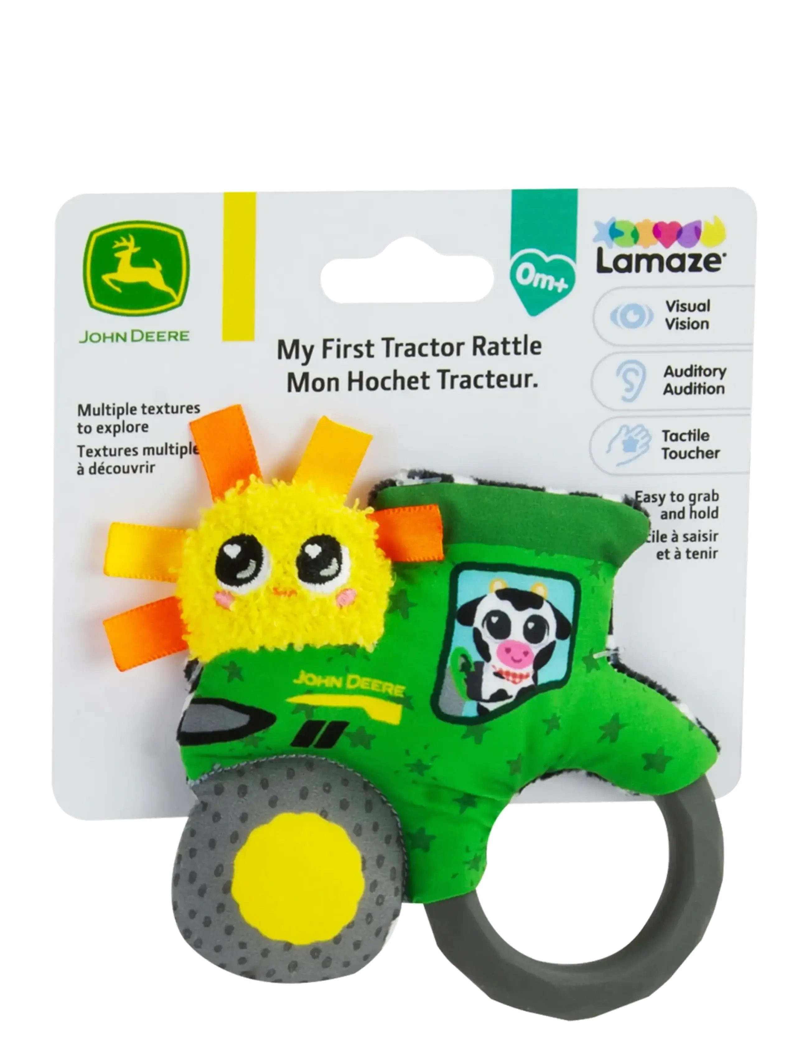 Lamaze Lamaze John Deere My First Tractor Rattle - Julegaver til børn - MULTI / green