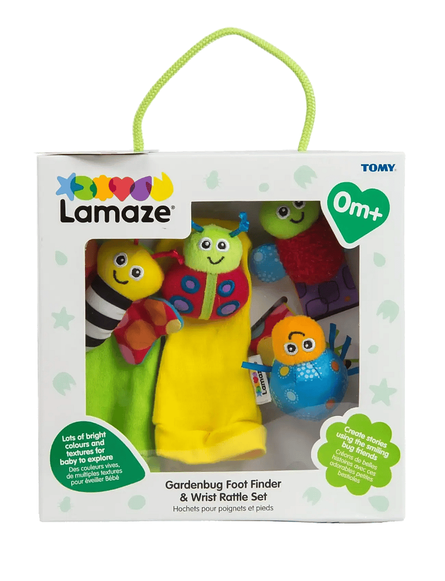 Lamaze - Lamaze Gardenbug Wrist Rattle Set - muti - 0