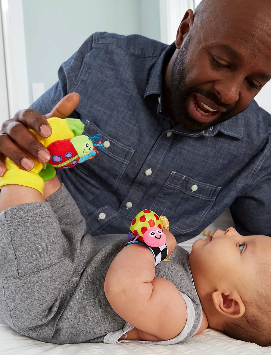 Lamaze - Lamaze Gardenbug Wrist Rattle Set - muti - 4