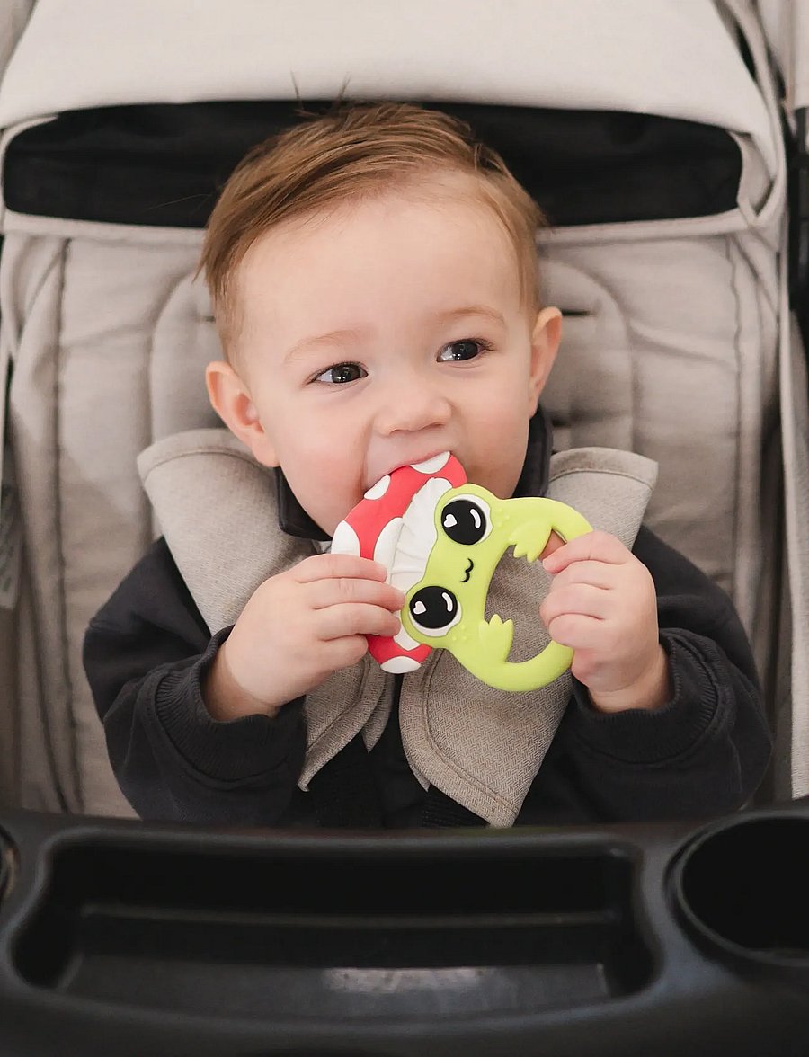 Lamaze - Lamaze Finlee The Frog Teether - tanntöku leikföng - muti - 0