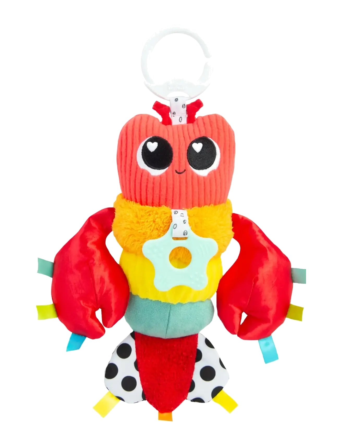 Lamaze - Lamaze Liam The Lobster Clip & Go - barnevognstilbehør - muti - 1