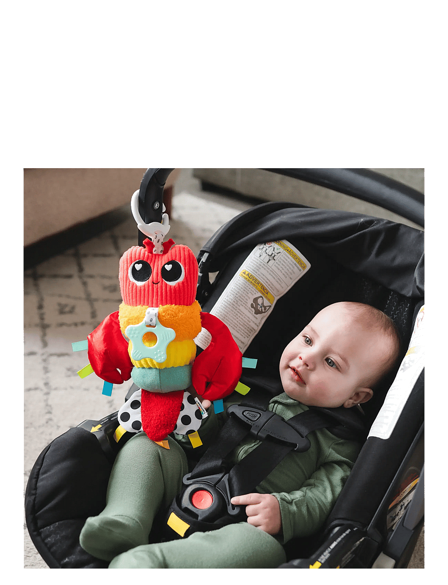 Lamaze - Lamaze Liam The Lobster Clip & Go - kerru aukahlutir - muti - 3