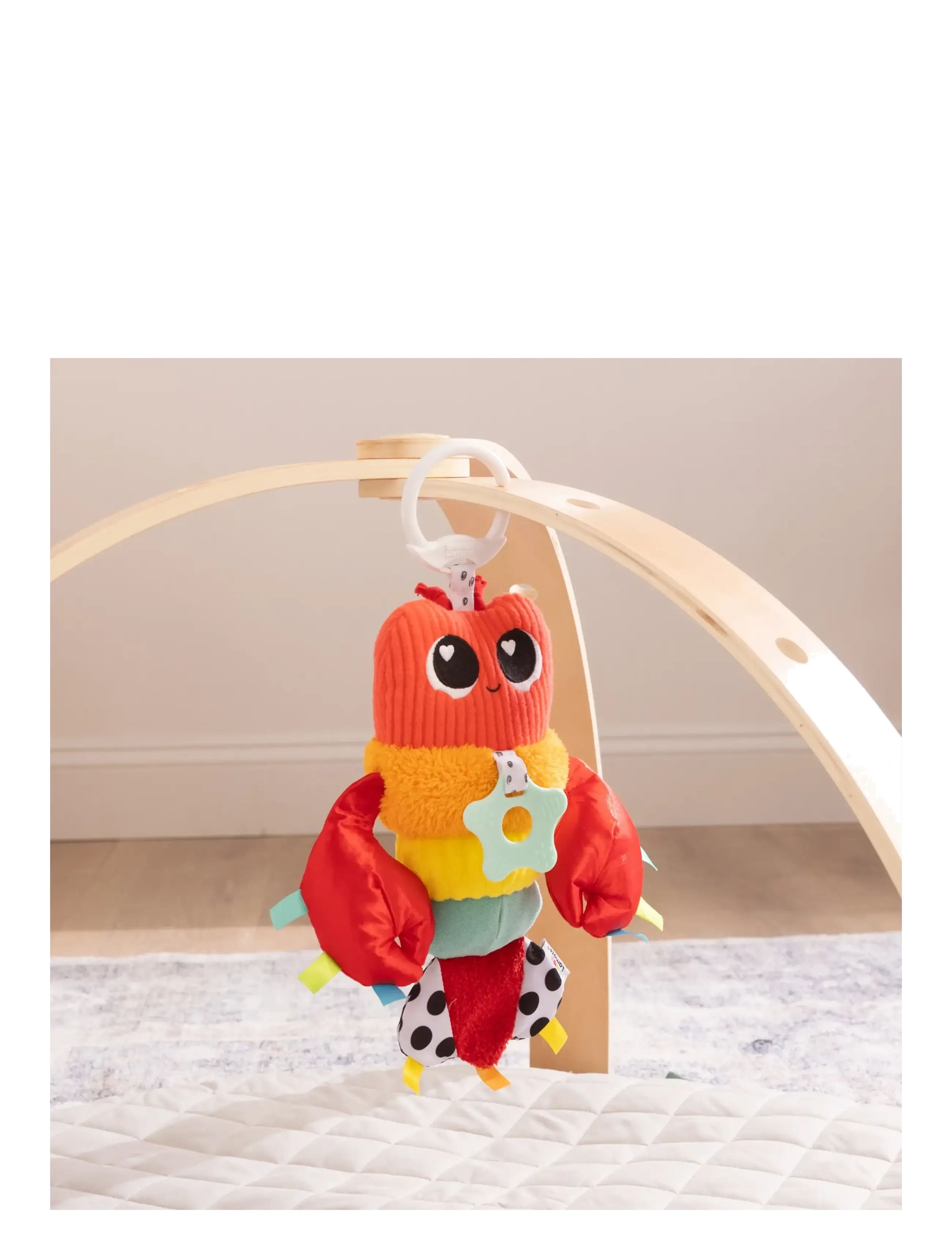 Lamaze - Lamaze Liam The Lobster Clip & Go - barnevognstilbehør - muti - 5