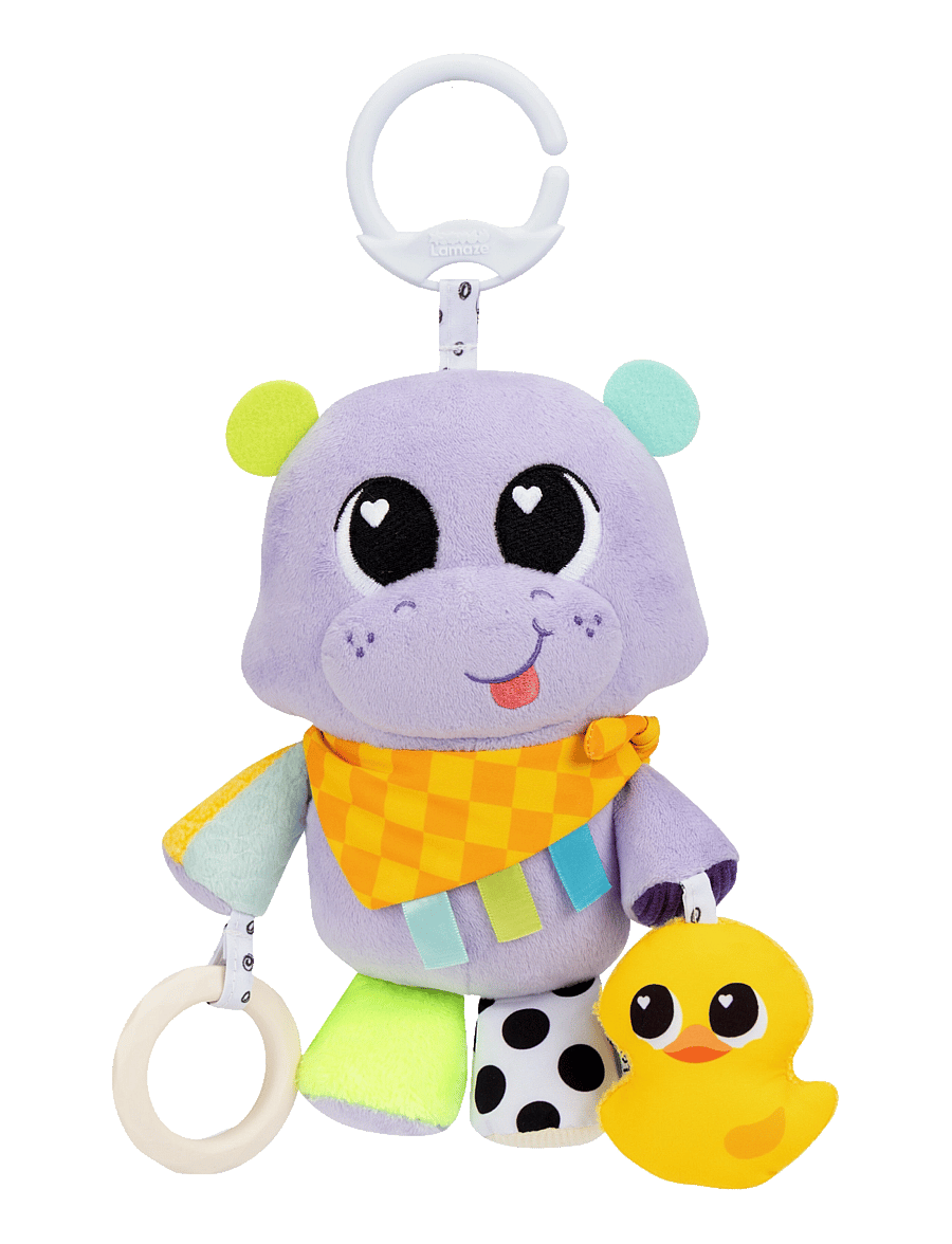 Lamaze - Lamaze Hayley The Hippo Clip & Go - bitleksaker - multi - 1