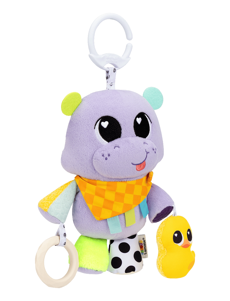 Lamaze - Lamaze Hayley The Hippo Clip & Go - bitleksaker - multi - 2