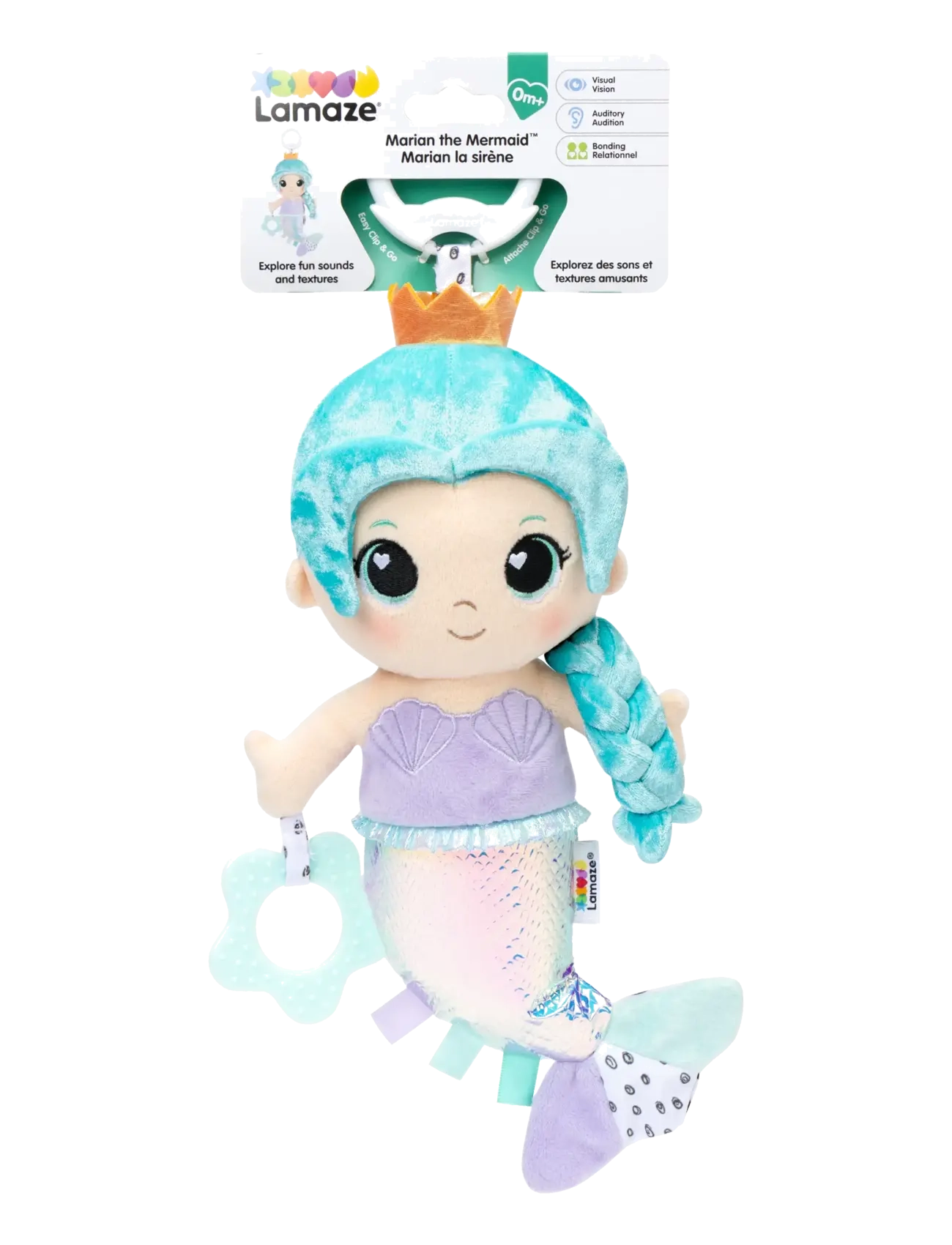 Lamaze Lamaze Marian The Mermaid Clip & Go - Leksaker 0–2 år - MULTI / multi