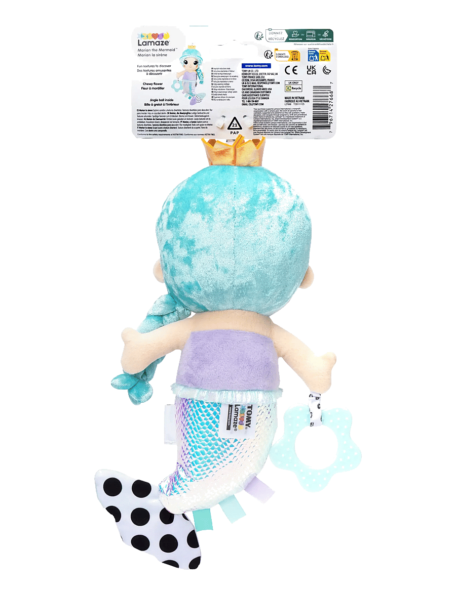 Lamaze - Lamaze Marian The Mermaid Clip & Go - speldosor - multi - 3