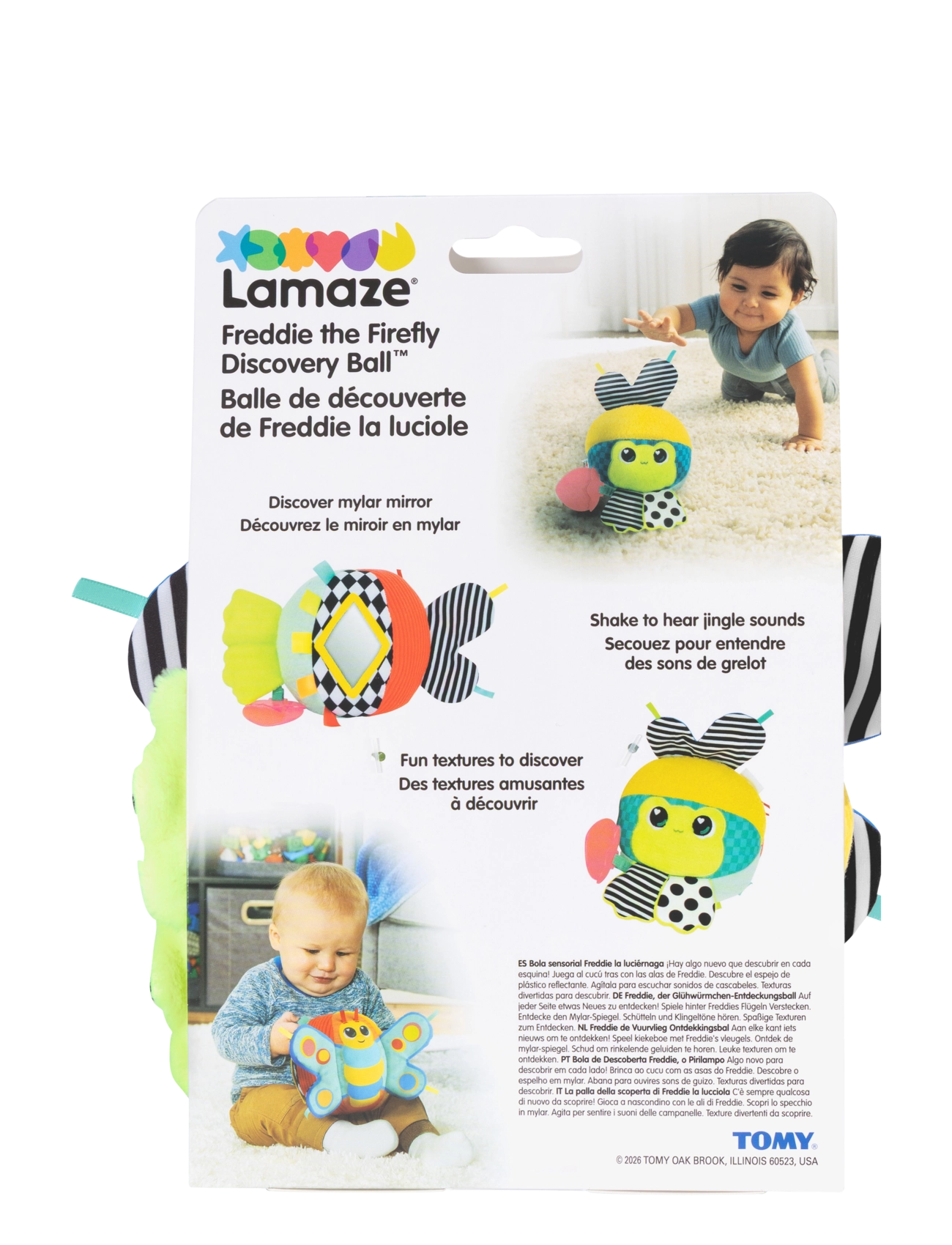 Lamaze - Lamaze Freddie The Firefly Discovery Ball - bitleksaker - multi - 4