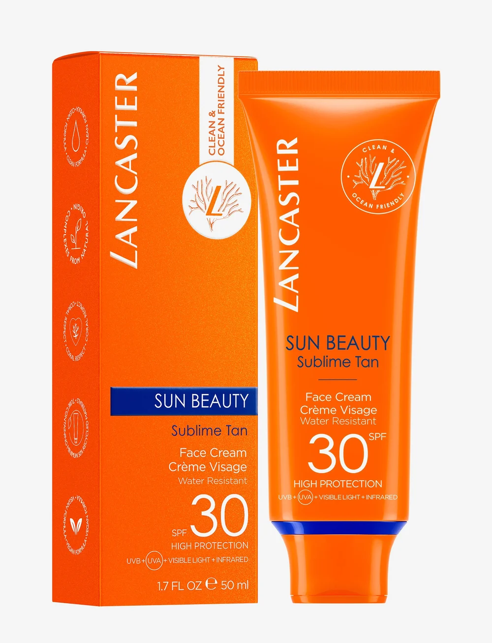 Lancaster - Sun Care Face Face cream SPF30 50 ML - för ansiktet - no color - 1