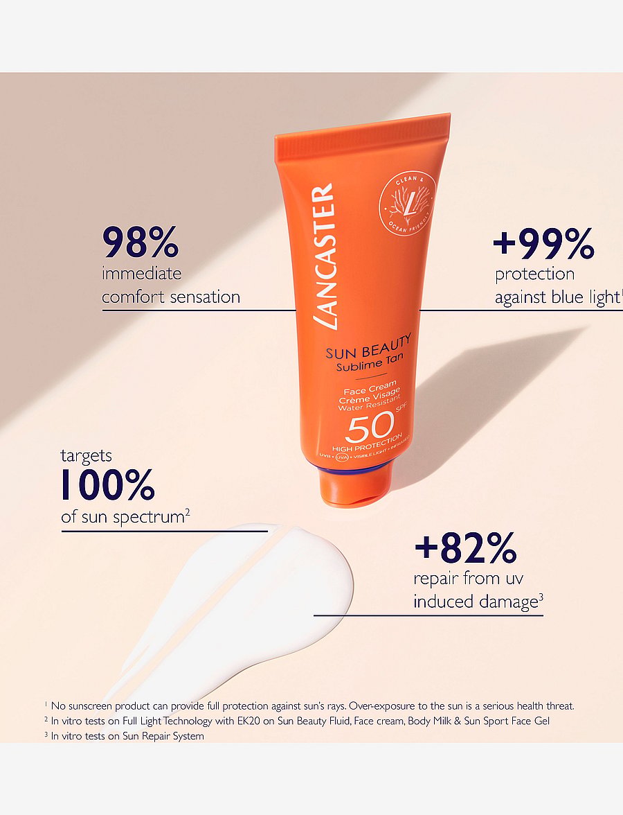 Lancaster - Sun Care Face Face cream SPF30 50 ML - för ansiktet - no color - 3