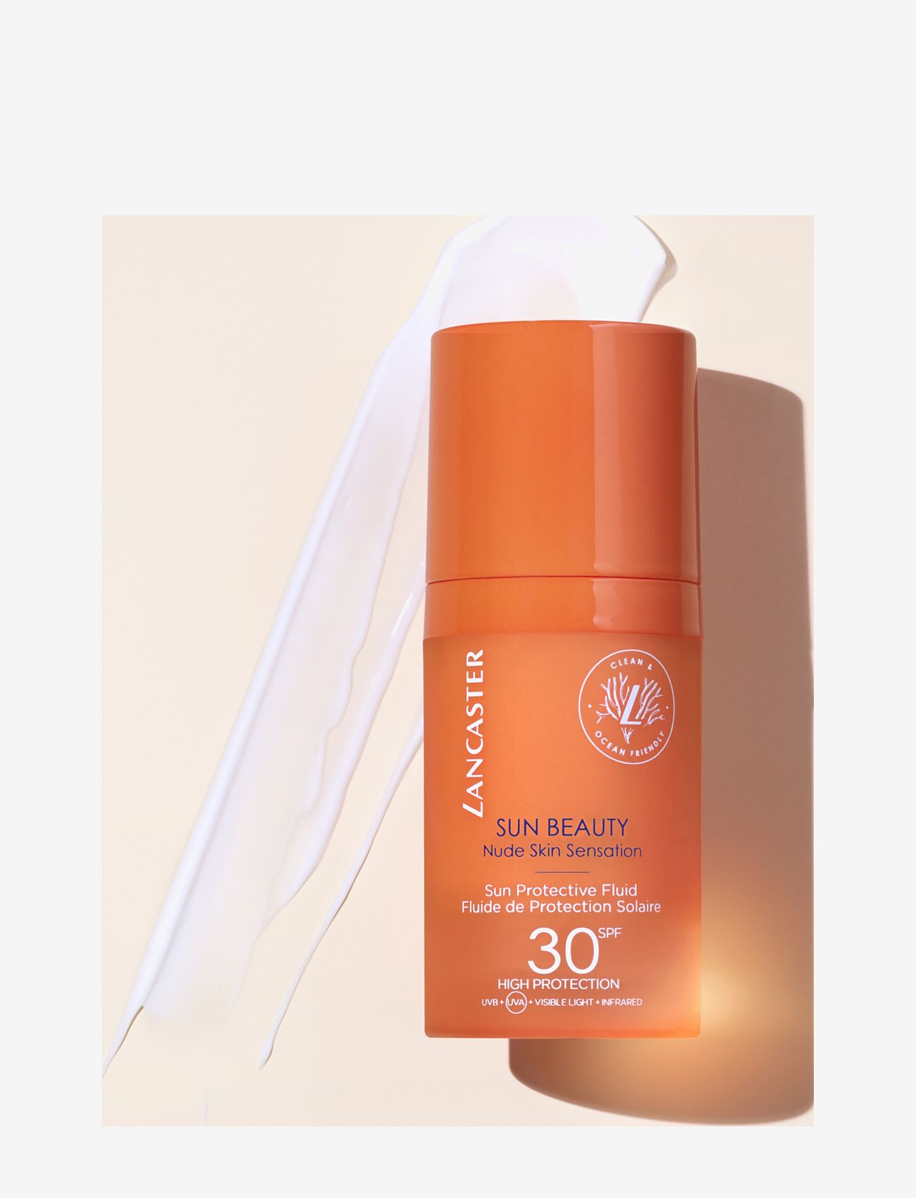 Lancaster - Sun Care Face Face fluid cream SPF30 30 ML - til ansigtet - no color - 2