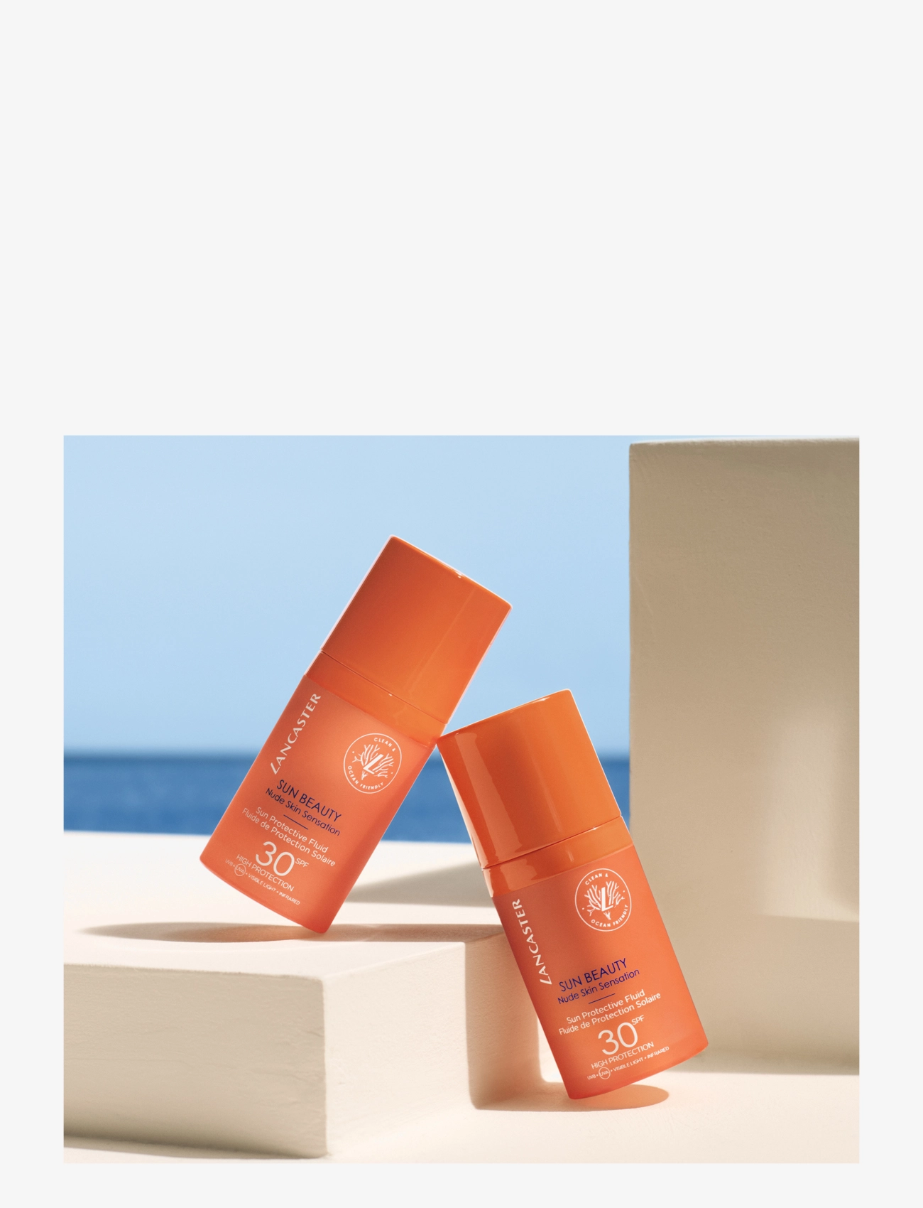 Lancaster - Sun Care Face Face fluid cream SPF30 30 ML - solcremer til ansigt - no color - 3