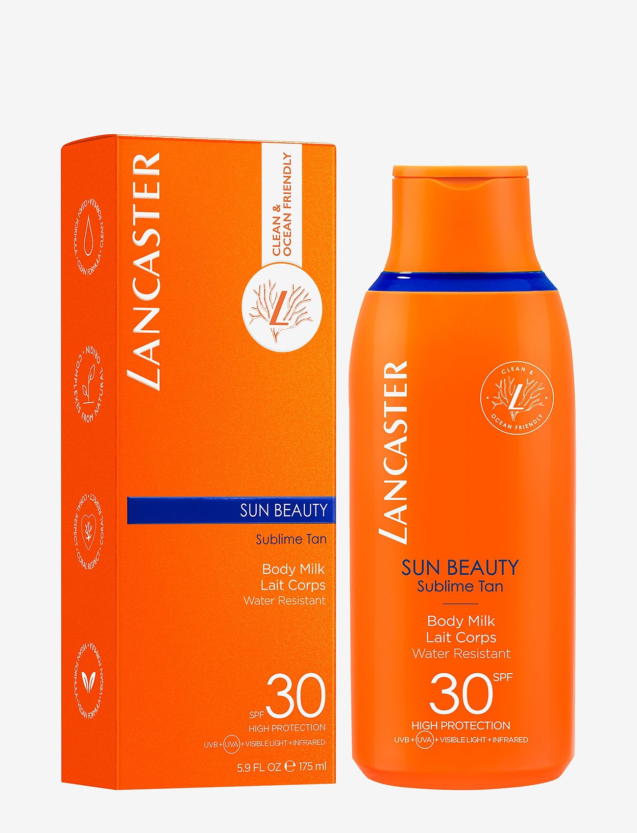 Lancaster - Sun Care Face & Body Body milk SPF30 175 ML - för kroppen - no color - 2