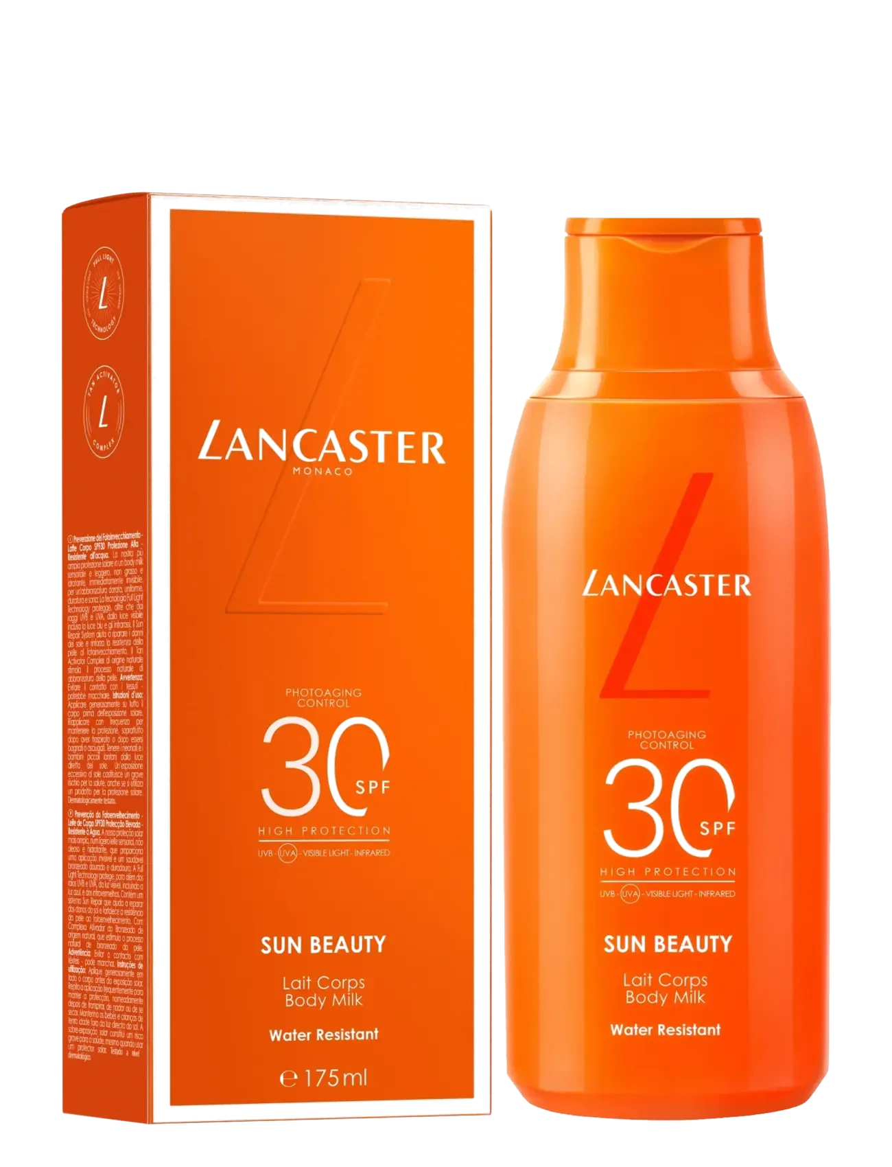 Lancaster - Sun Beauty Body Milk SPF30 High Protection - til kroppen - no color - 1