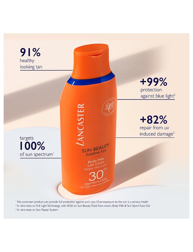 Lancaster - Sun Care Face & Body Body milk SPF30 175 ML - för kroppen - no color - 0