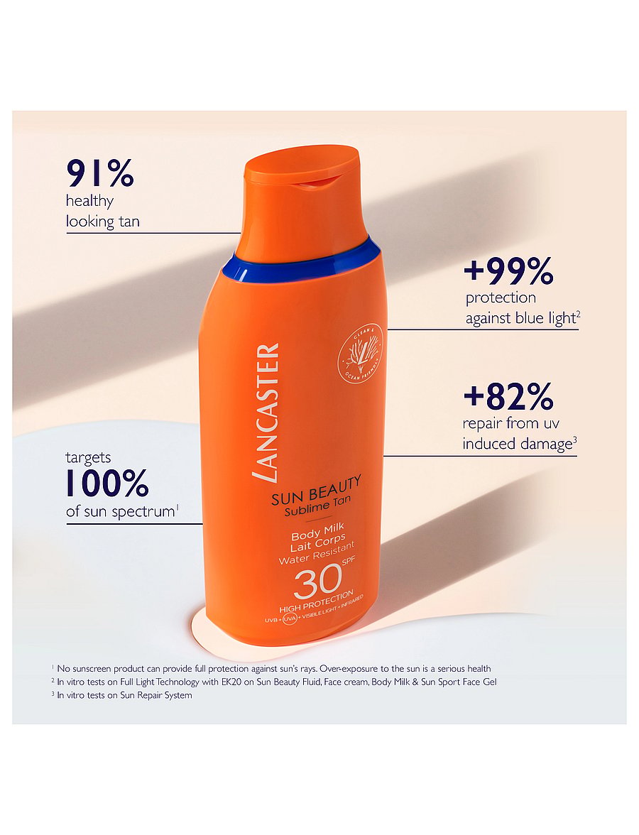 Lancaster - Sun Care Face & Body Body milk SPF30 - til kroppen - no color - 0