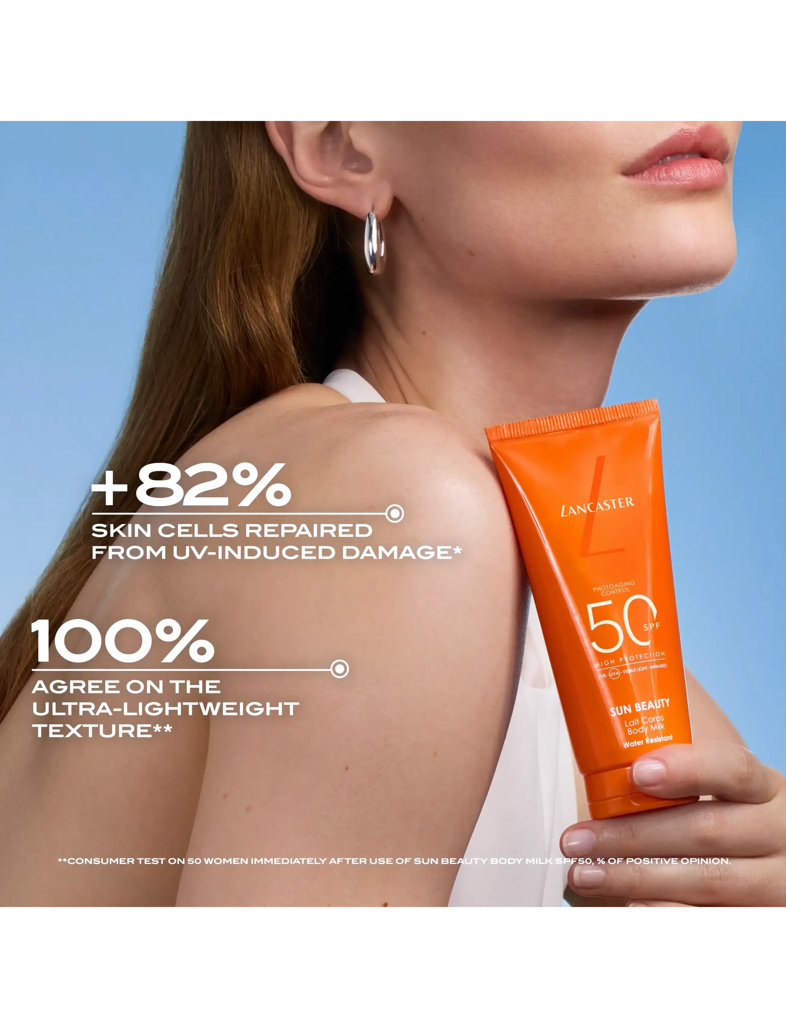 Lancaster - Sun Beauty Body Milk SPF30 High Protection - til kroppen - no color - 2