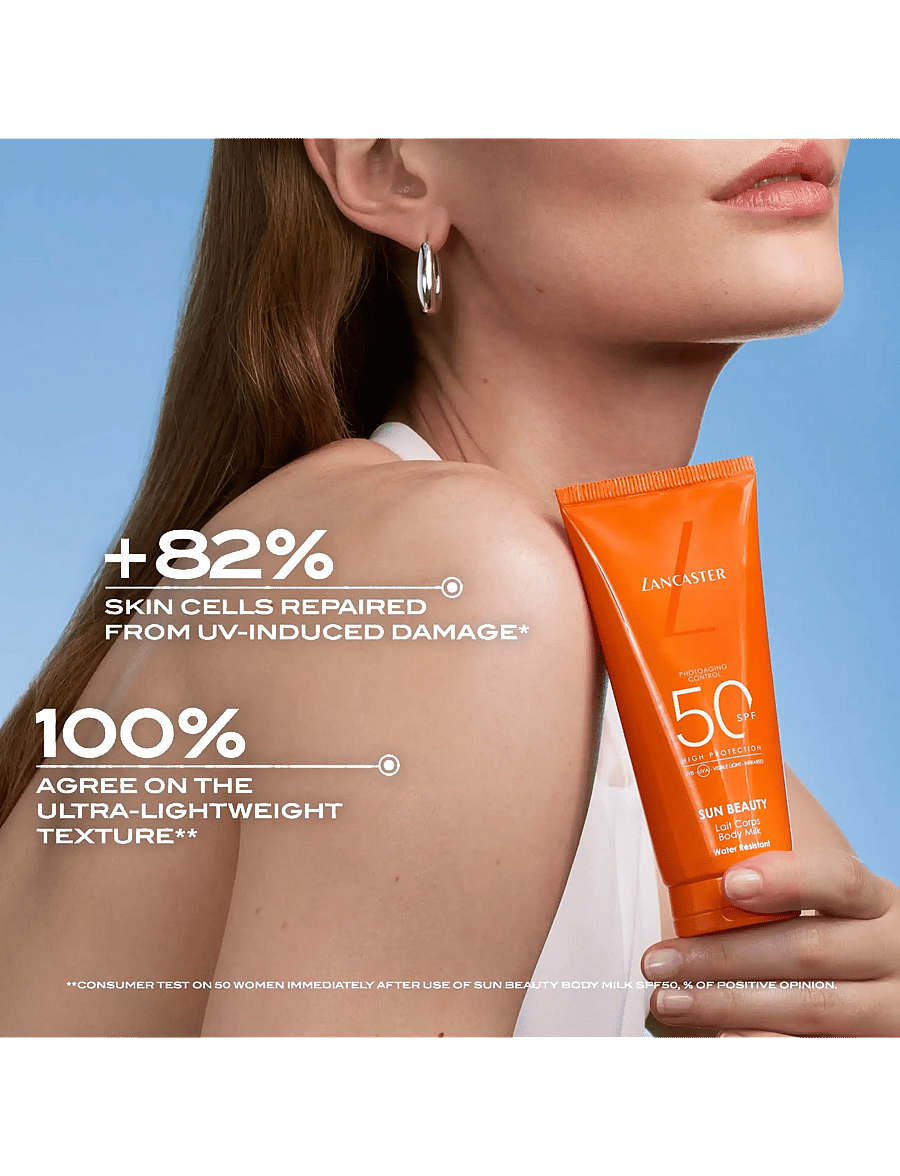Lancaster - Sun Beauty Body Milk SPF30 High Protection - til kroppen - no color - 2
