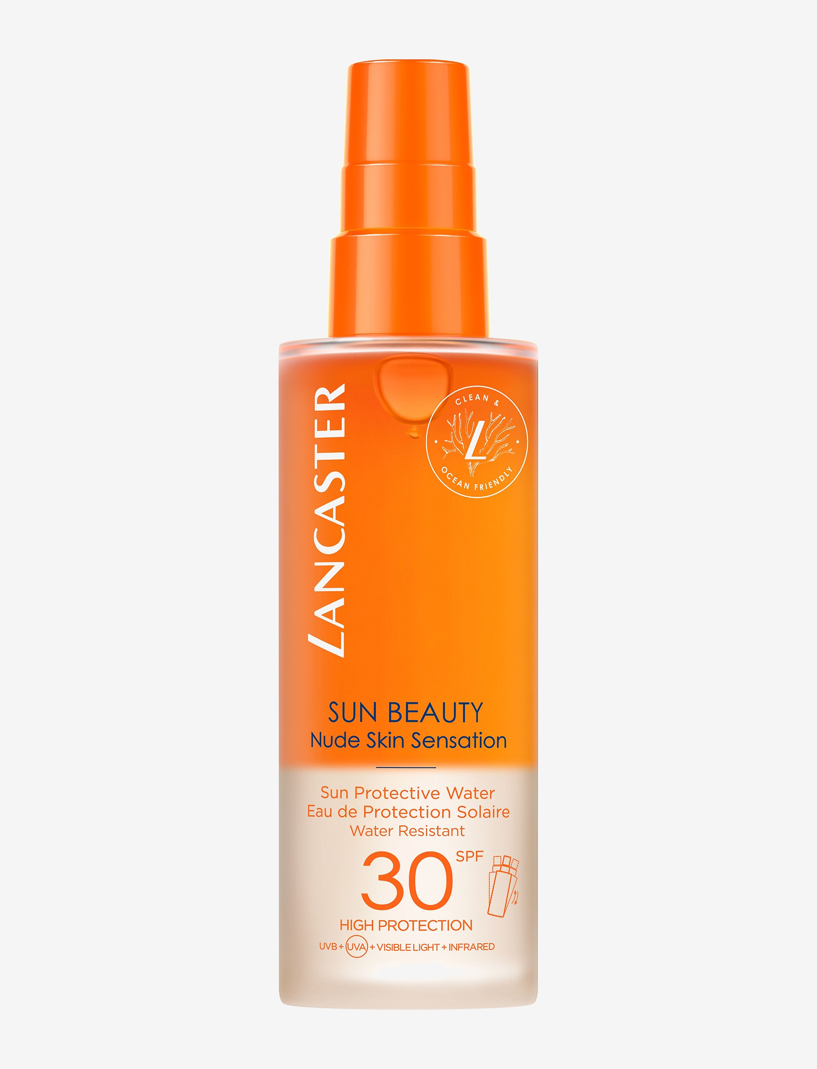 Lancaster Sun Care Face & Body Sun protective water SPF30 150 ML - Beauty - Herre - NO COLOR / undefined
