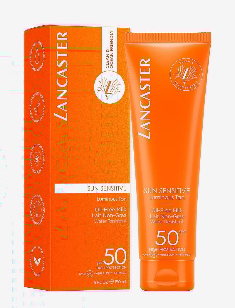 Lancaster - Sun Sensitive Oil free milk SPF50 150 ML - för kroppen - no color - 1