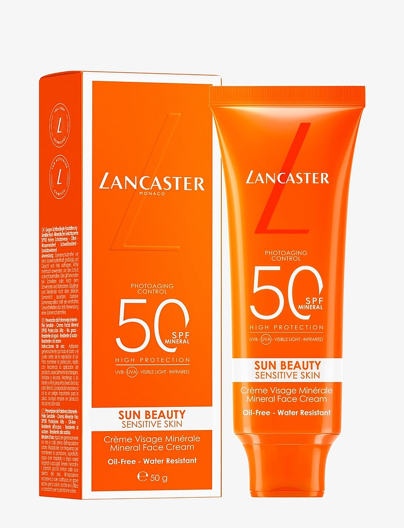 Lancaster - Sun Sensitive Sun Beauty mineral face cream spf50 50.00 ML - til ansigtet - clear - 1