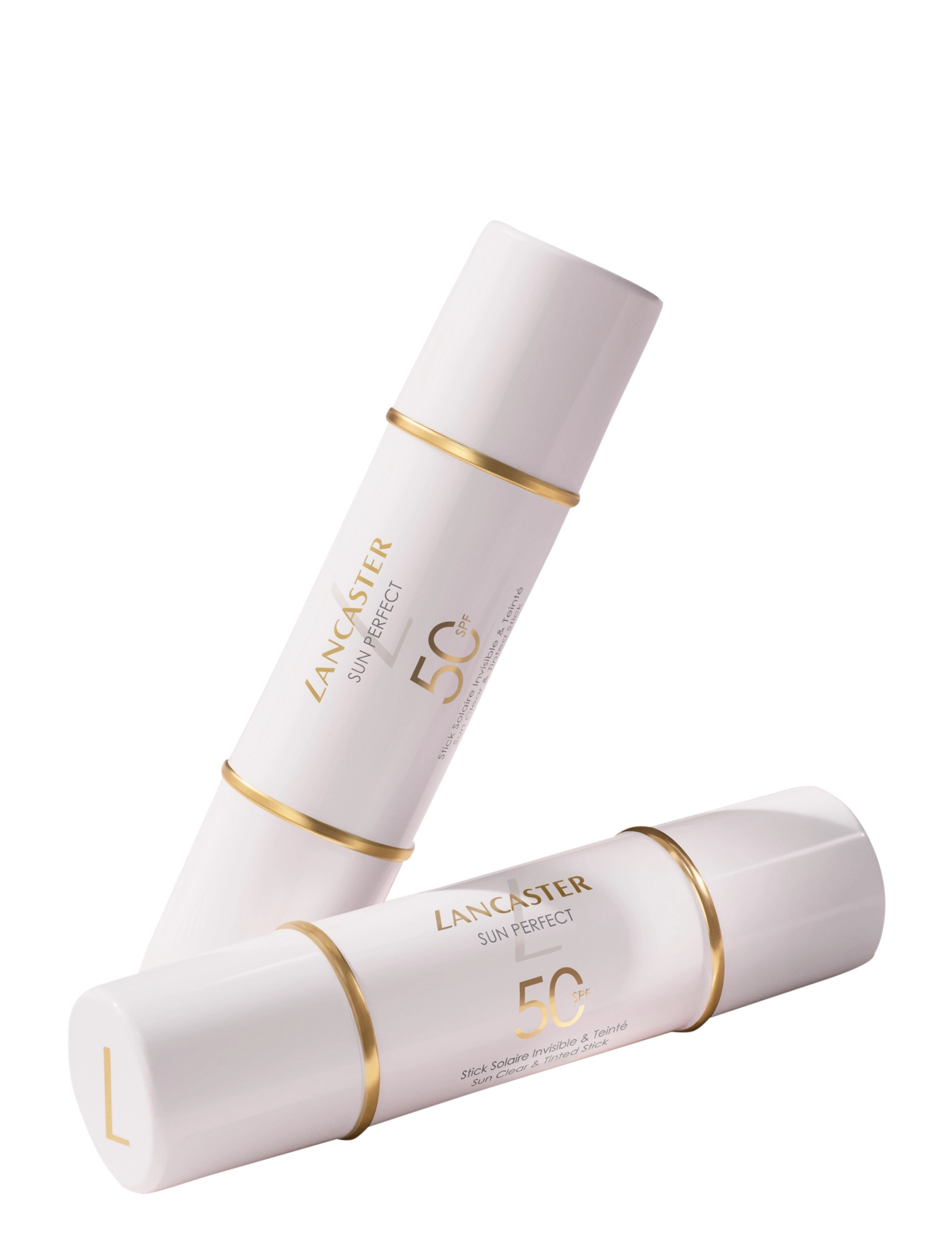 Lancaster - Lancaster Sun Perfect Airy clear & tinted duo stick spf50 13 GR - for ansiktet - no color - 2