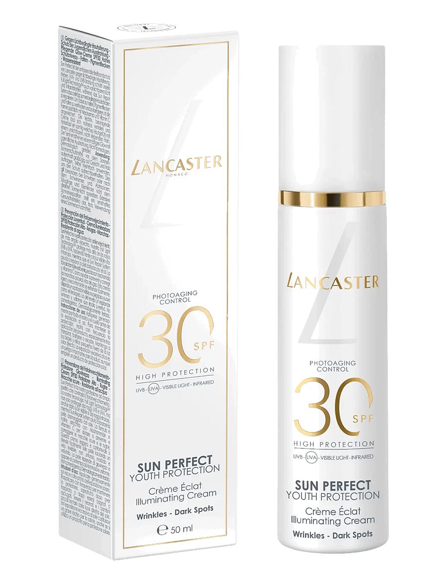 Lancaster - Sun Perfect Illuminating Cream SPF30 High Protection - vartalolle - clear - 1