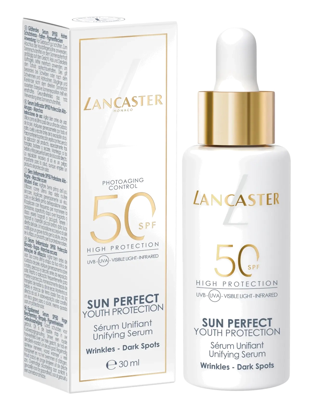 Lancaster - Sun Perfect Unifying Serum SPF50 High Protection - serum - no color - 1