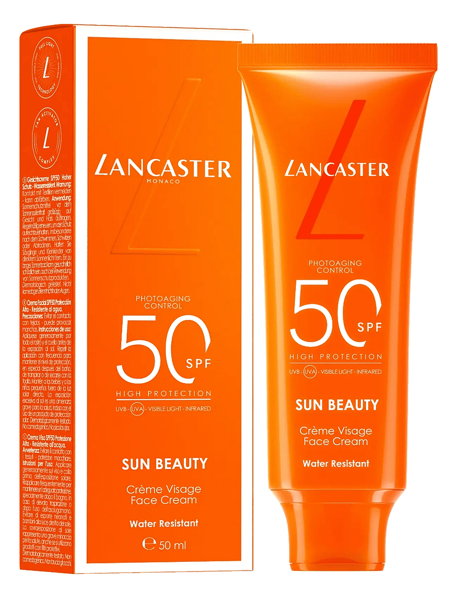 Lancaster - Sun Beauty Face Cream SPF50 High Protection - til ansigtet - clear - 1