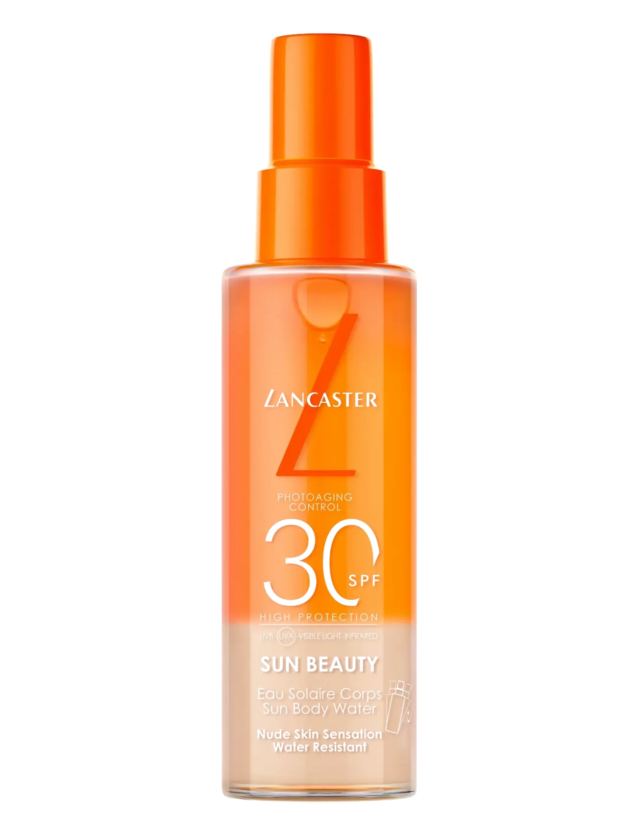 Lancaster Sun Beauty Body Sun Protective Water Spf30 High Protection, Body, Nude, Str: 100 ML