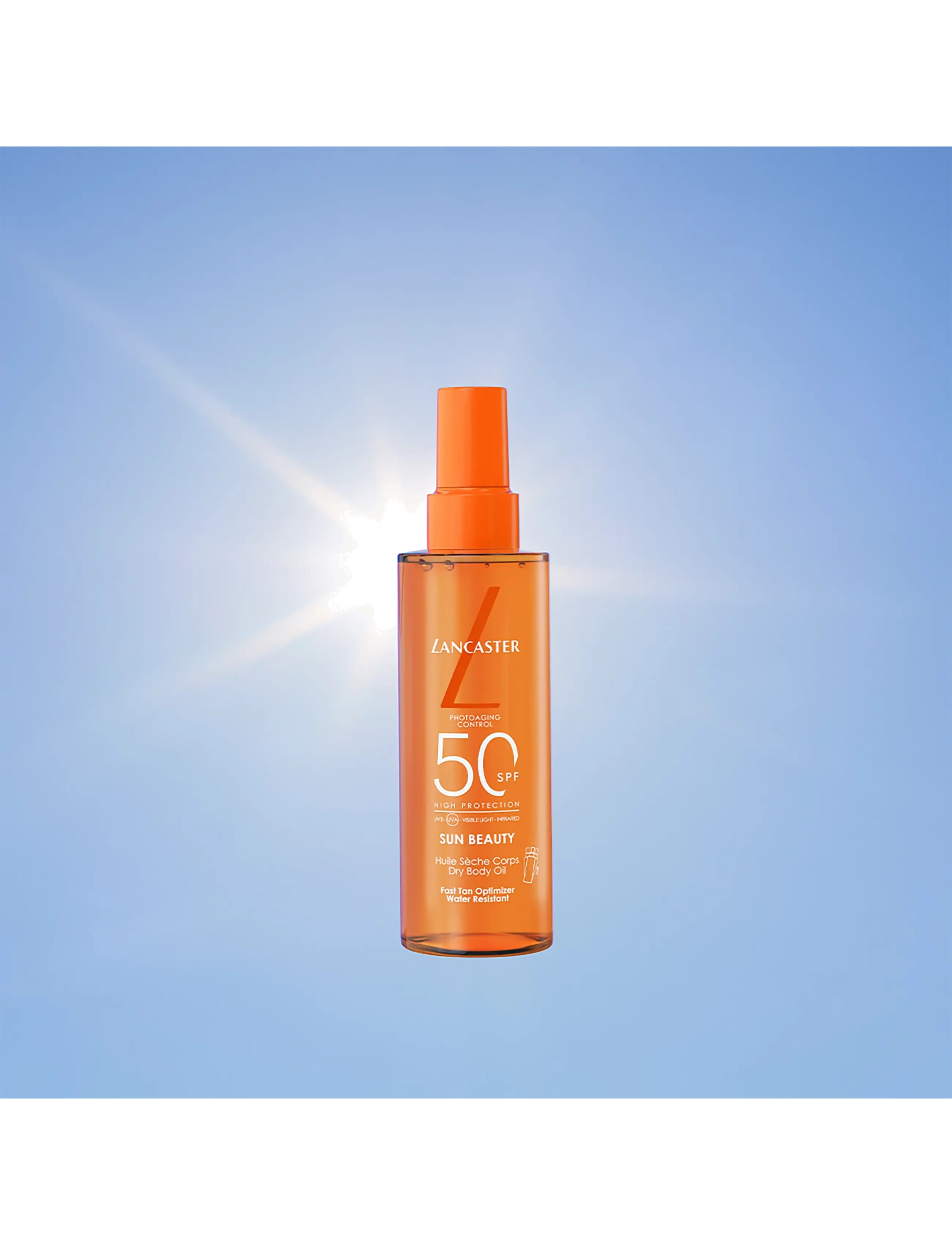 Lancaster - Sun Beauty Dry Body Oil SPF50 High Protection - til kroppen - no color - 2
