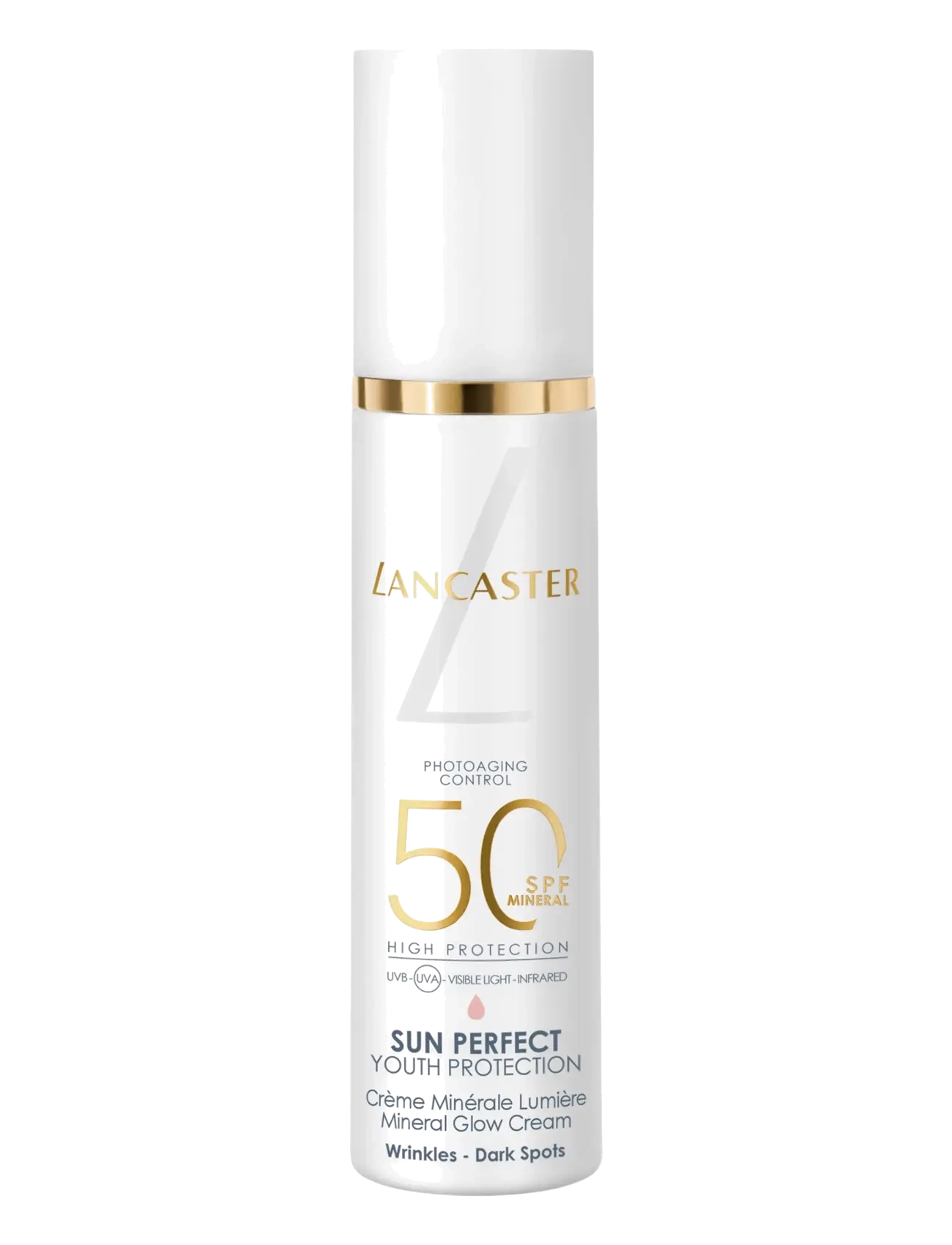 Lancaster Sun Perfect Mineral Glow Cream High Protection Spf50, 50 ml, Nude, Solpleje > Ansigt, Dame