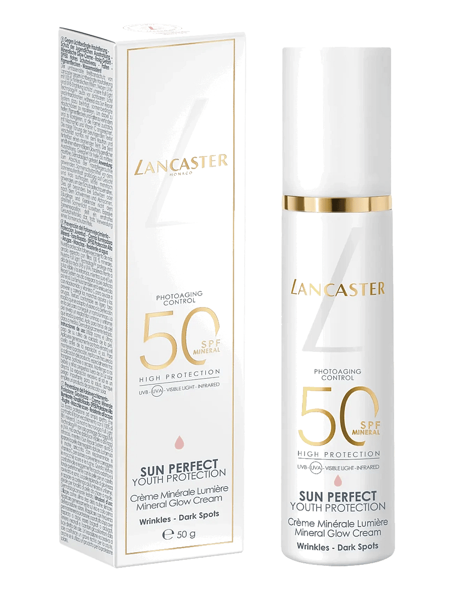 Lancaster - Sun Perfect Mineral Glow Cream High Protection SPF50 - til ansigtet - no color - 1