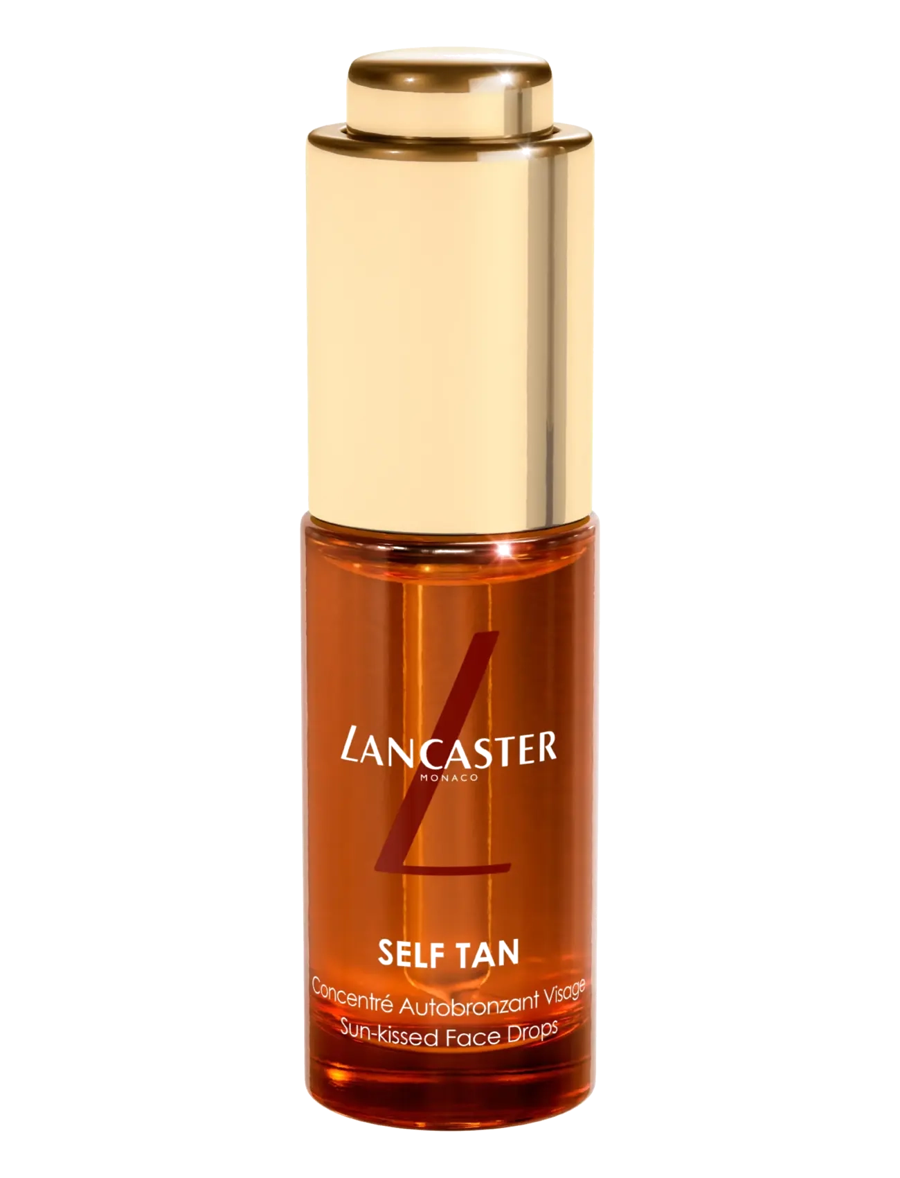 Lancaster Self Tan Sun-Kissed Face Drops, Dråbe, Nude, Str: 15 ML