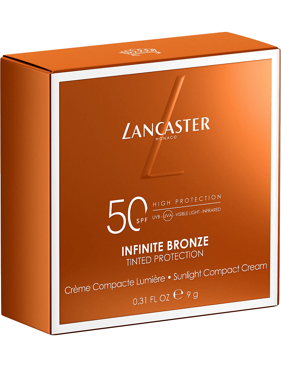 Lancaster - Sun Beauty Face Infinite Bronze Cream Sunlight Compact SPF50 - til ansigtet - no color - 1