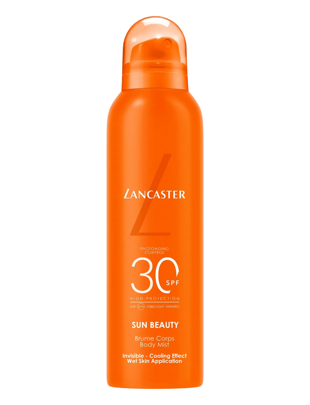 Lancaster Sun Beauty Body Mist Spf30 High Protection, 200 ml, Nude, Solpleje > Krop, Dame