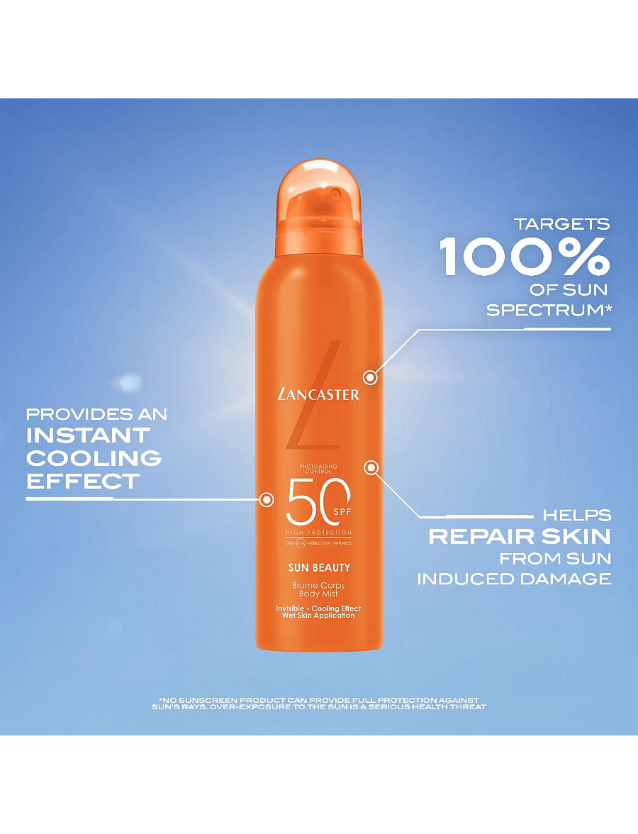 Lancaster - Sun Beauty Body Mist SPF50 High Protection - för kroppen - no color - 2