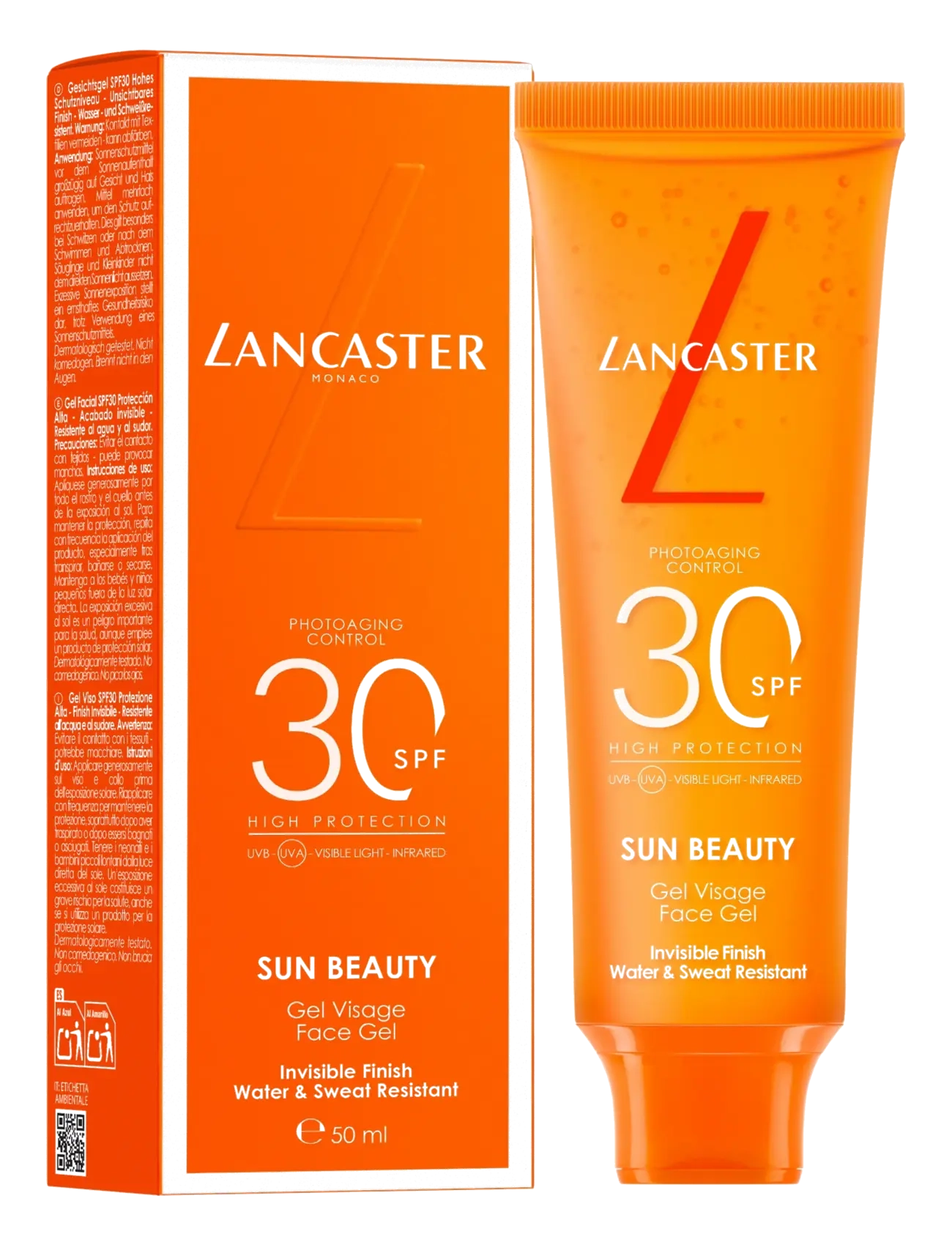 Lancaster - Sun Beauty Face Gel SPF30 High Protection - no color - 1