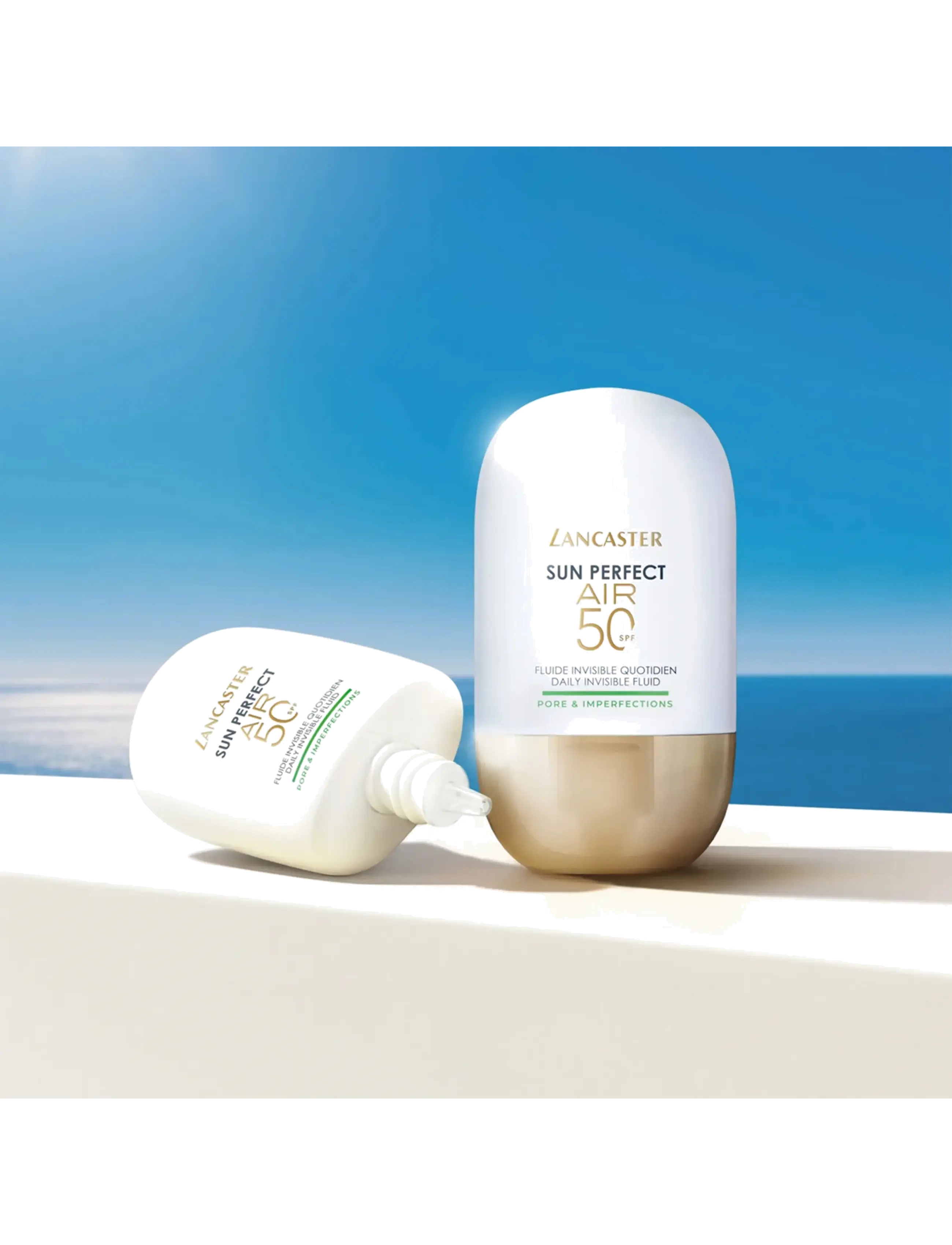 Lancaster - Sun Perfect Air Daily Invisible Fluid Pore & Imperfections SPF50 - til ansigtet - no color - 4
