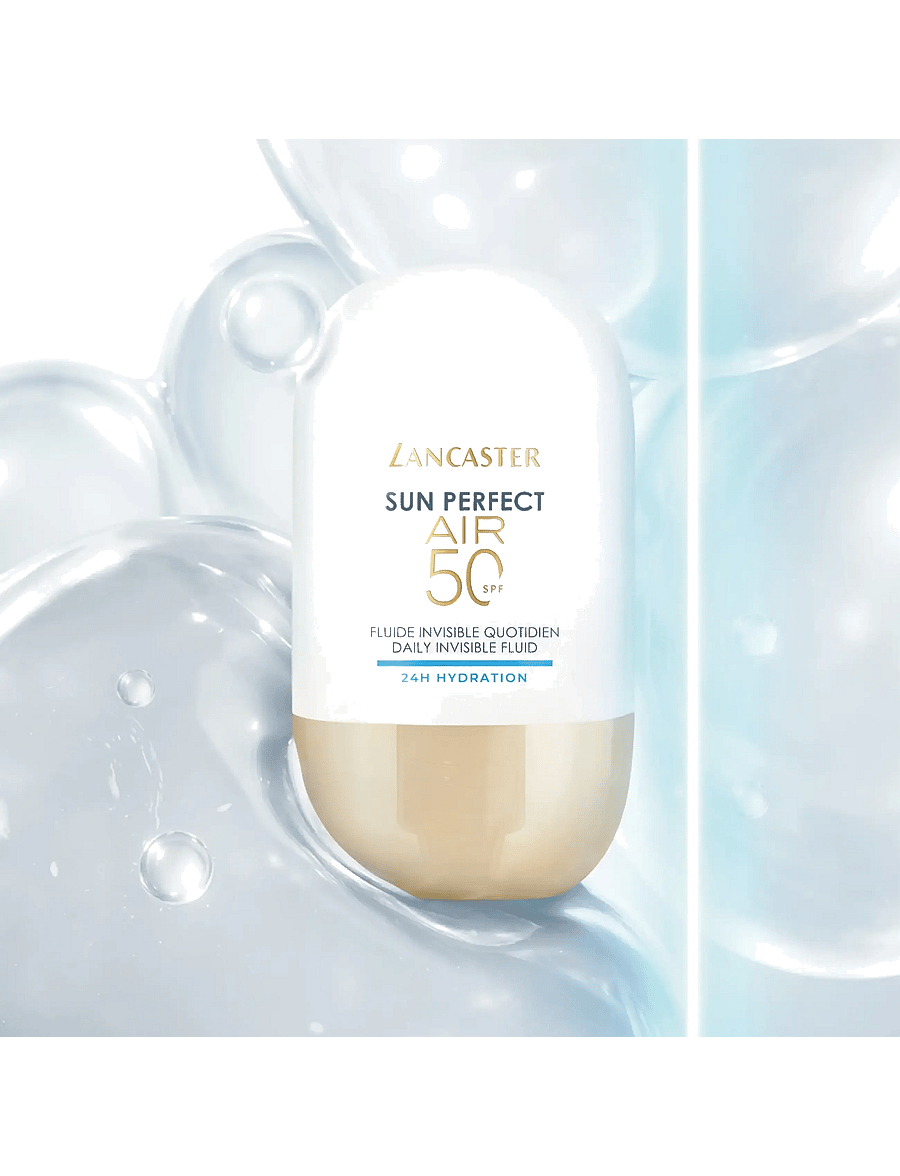 Lancaster - Sun Perfect Air Daily Invisible Fluid 24H Hydration SPF50 - til ansigtet - no color - 1