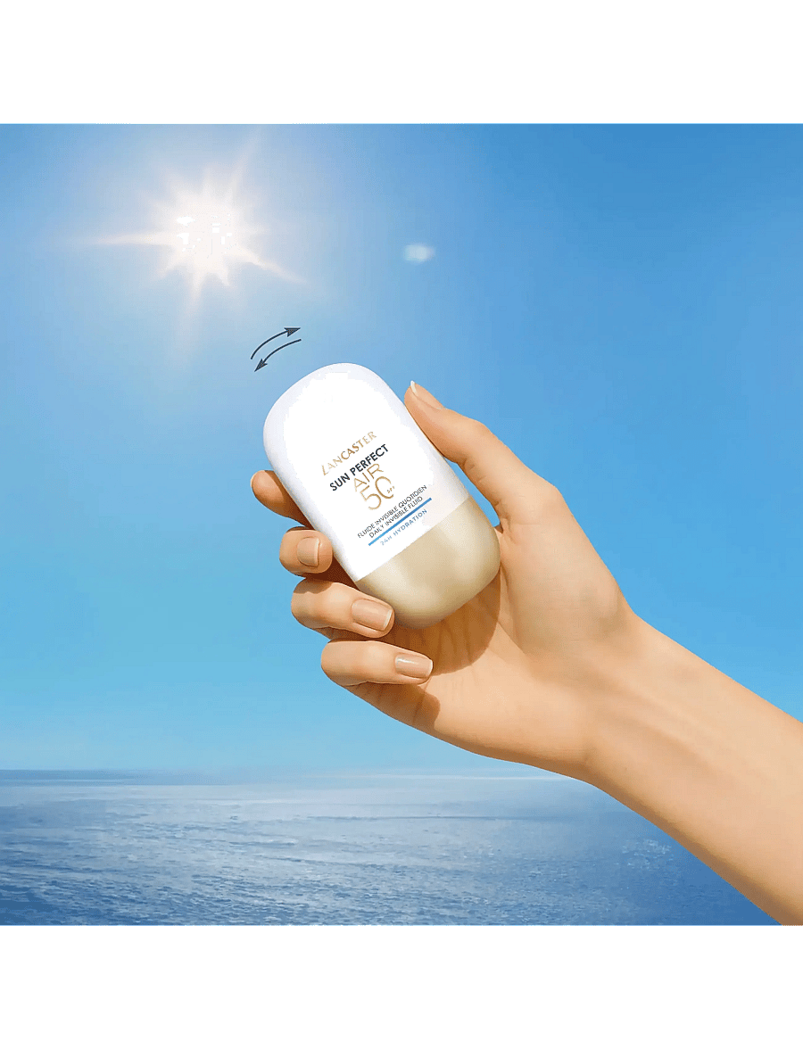 Lancaster - Sun Perfect Air Daily Invisible Fluid 24H Hydration SPF50 - til ansigtet - no color - 3