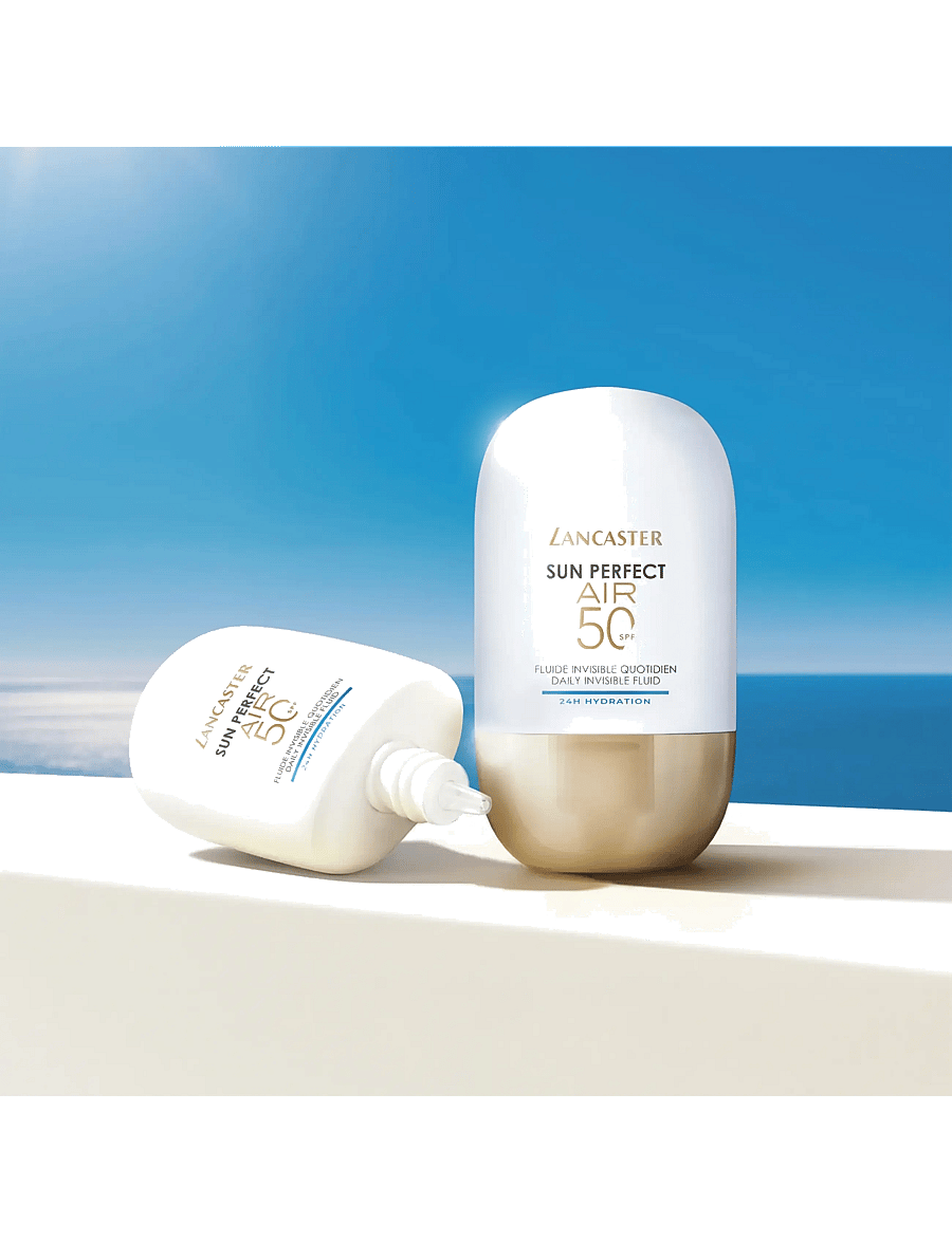 Lancaster - Sun Perfect Air Daily Invisible Fluid 24H Hydration SPF50 - til ansigtet - no color - 4