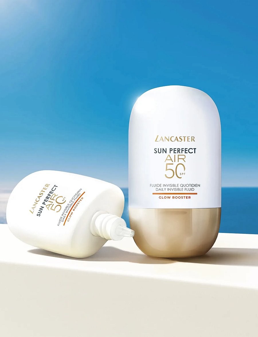 Lancaster - Sun Perfect Air Daily Invisible Fluid Glow Booster SPF50 - til ansigtet - no color - 4