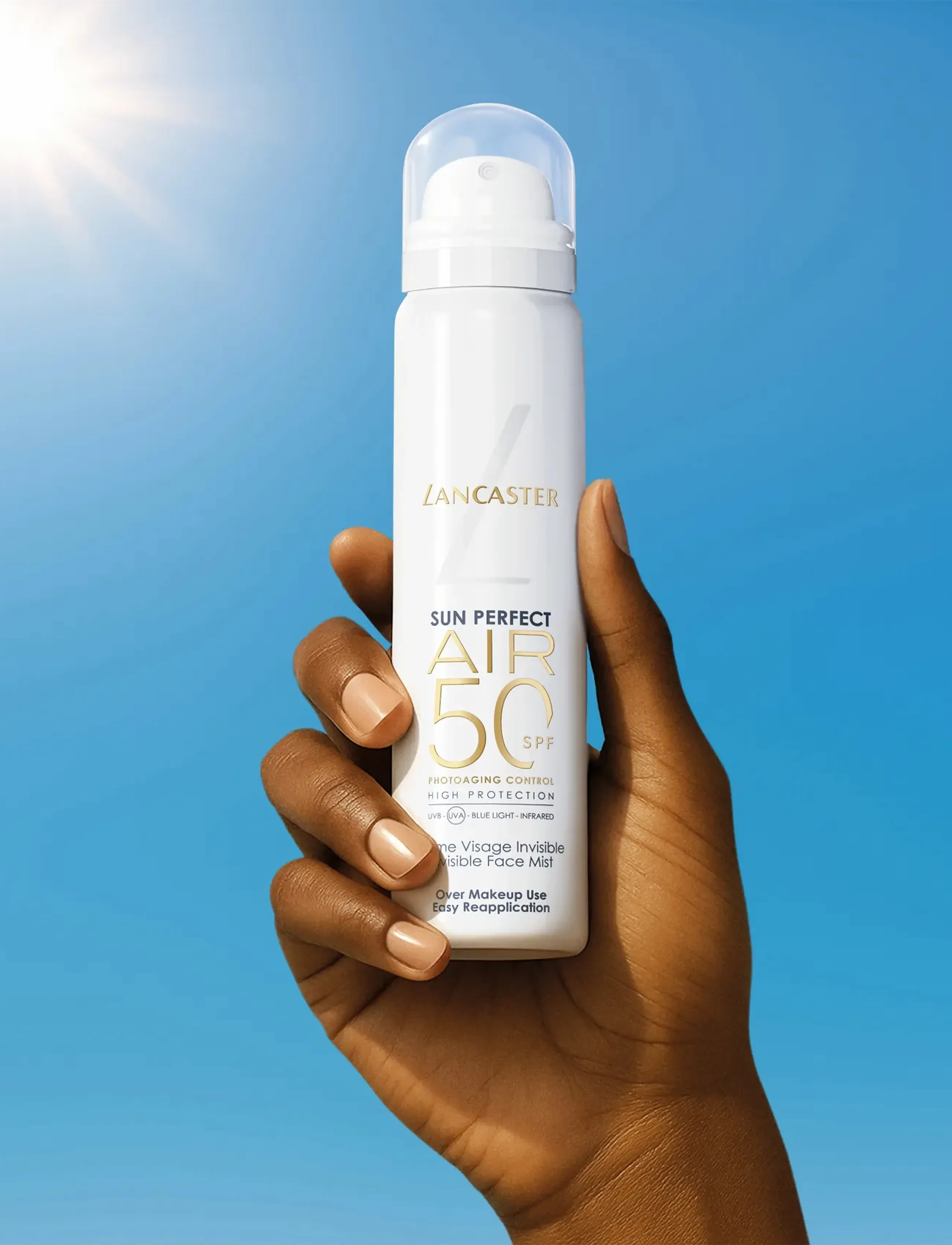 Lancaster - Sun Perfect AIR Invisible Face Mist SPF50 - för ansiktet - no color - 3