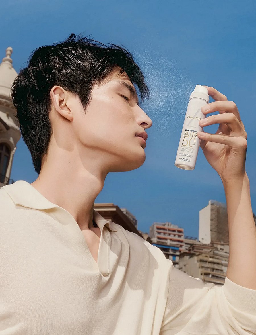 Lancaster - Sun Perfect AIR Invisible Face Mist SPF50 - för ansiktet - no color - 4