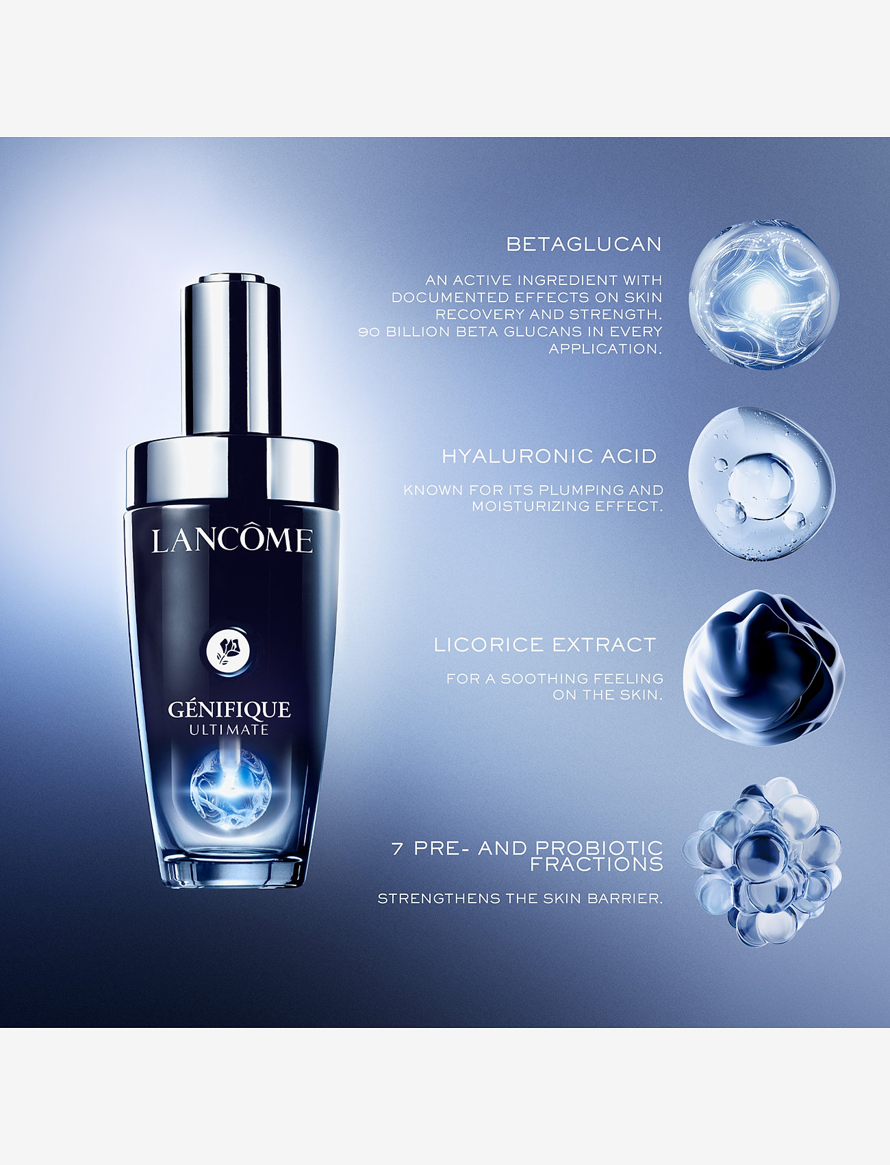 Lancôme - Genifique Sensitive - serum & olier - clear - 3