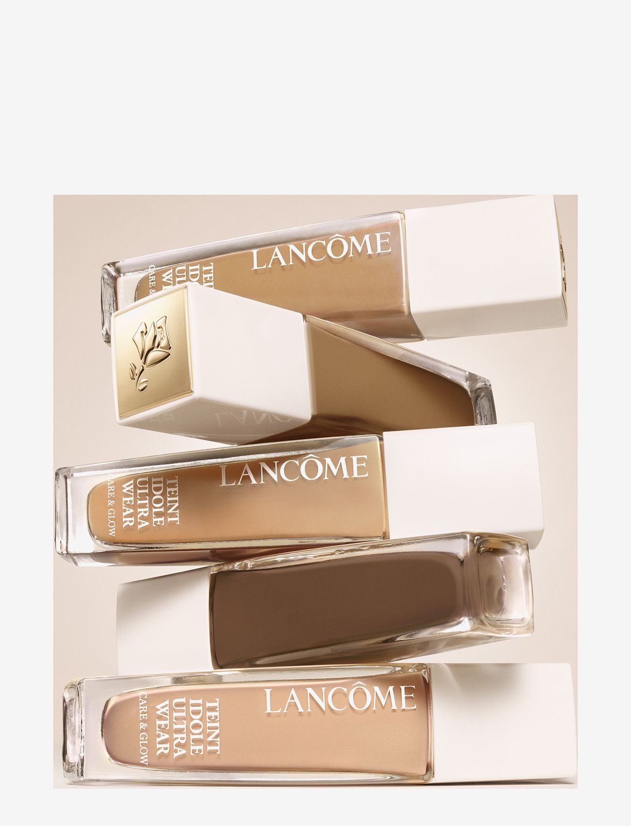 Lancôme - Lancôme Teint Idôle Ultra Wear Care & Glow 24H Healthy Glow Foundation - makeup - 305n - 5