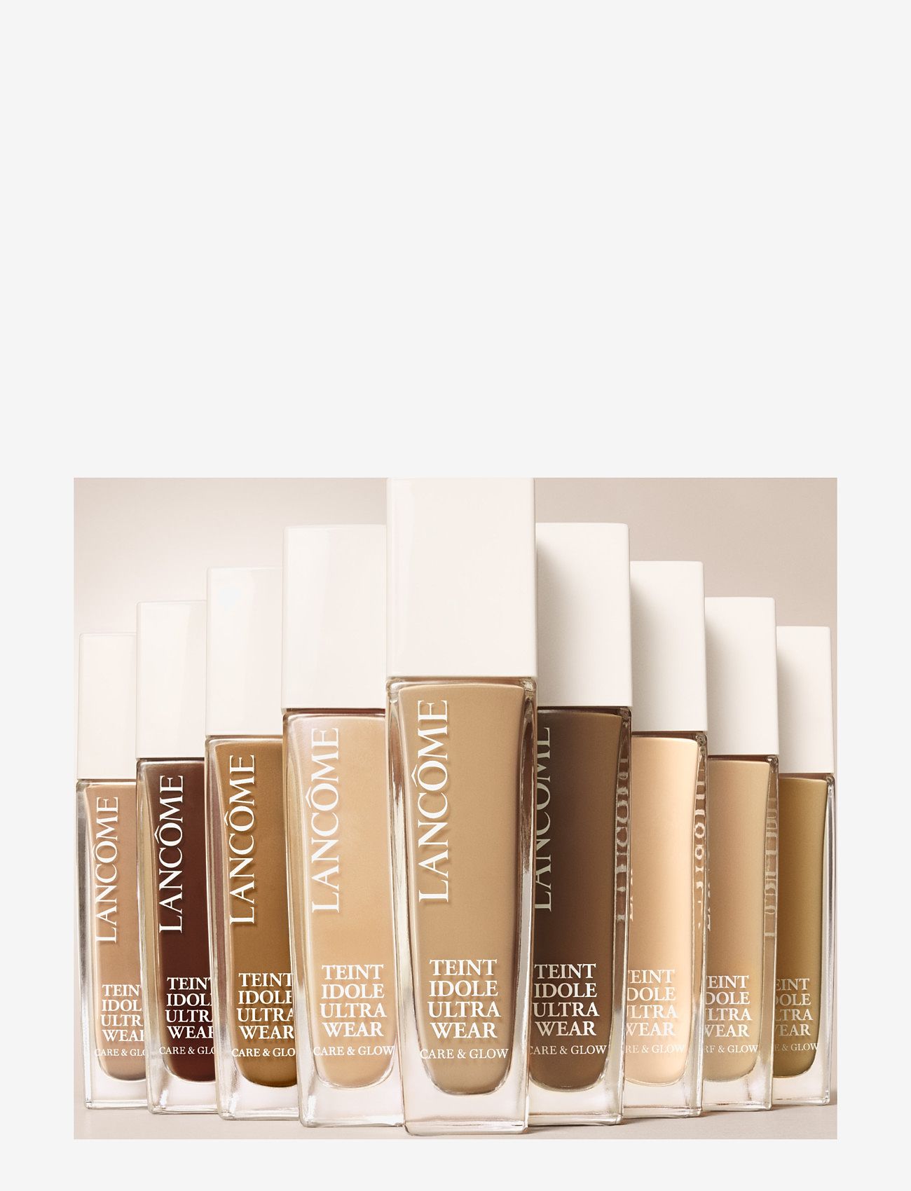 Lancôme - Lancôme Teint Idôle Ultra Wear Care & Glow 24H Healthy Glow Foundation - smink - 355n - 5