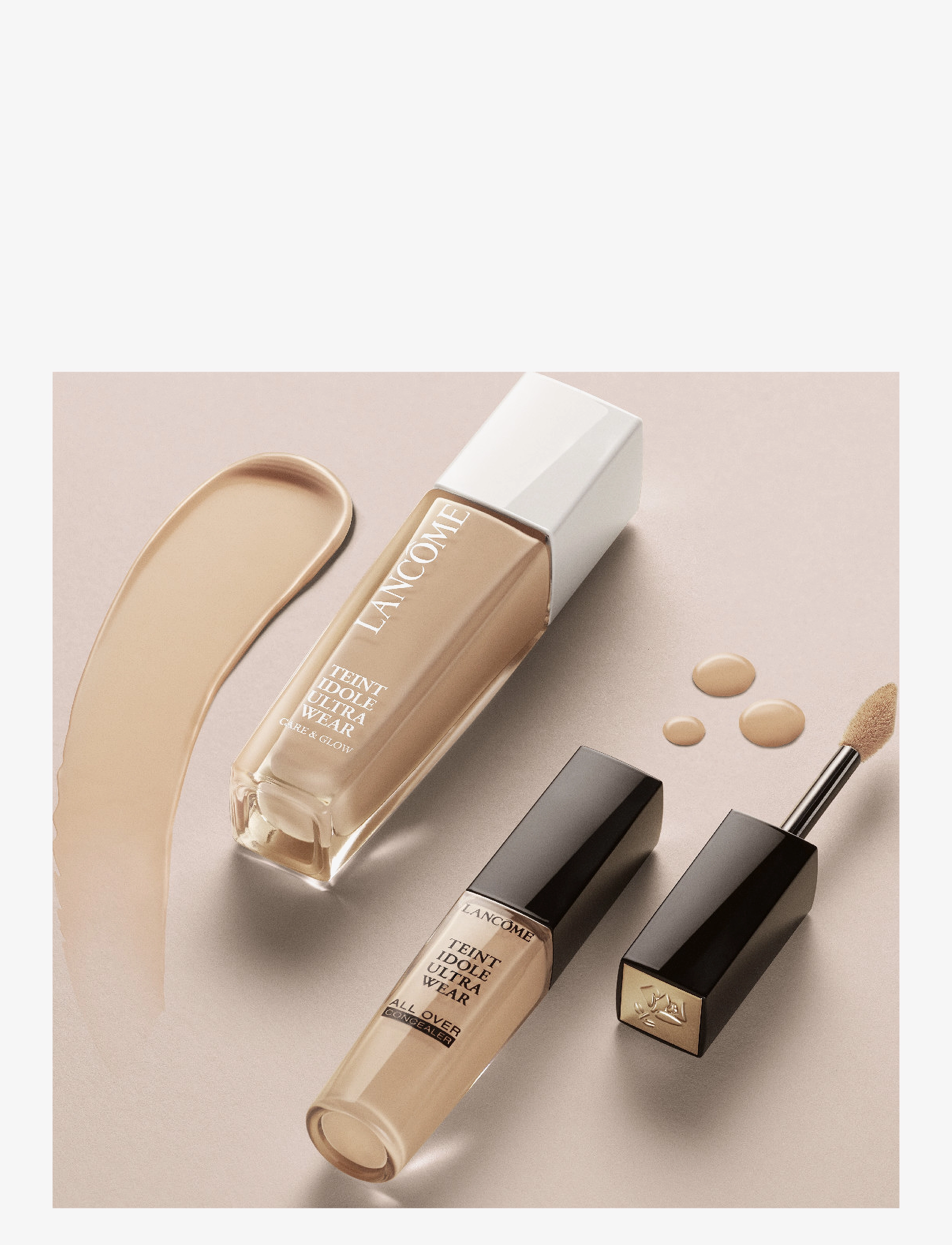 Lancôme - Lancôme Teint Idôle Ultra Wear Care & Glow 24H Healthy Glow Foundation 310N - makeup - 310n - 5